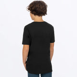 Fxr Youth Moto Premium T-Shirt  Blk/ Anodized 232283-1023-