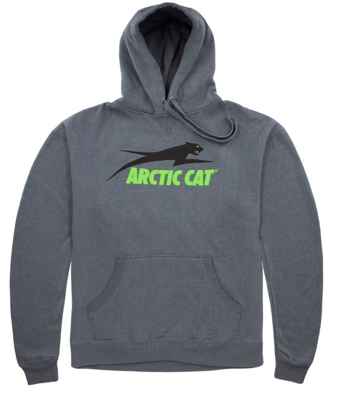 Arctic Cat Men s Gray Hoodie Gray Green AC19S S152 5313 301