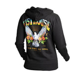 FASTHOUSE Dove youth Girls Hooded Pullover - Black - 3069-1021