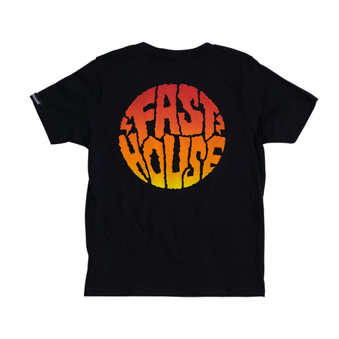 FASTHOUSE - Grime Youth Tee - Black - 1347-0020
