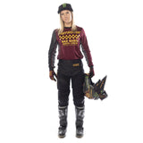 Fasthouse Grindhouse Golden Crew Women's Jersey - Maroon