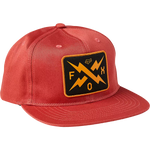 FOX CALIBRATED SNAPBACK HAT REDCLY 29071-348