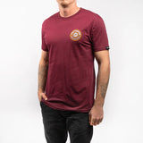 Fasthouse Realm SS Tee Maroon 1149-