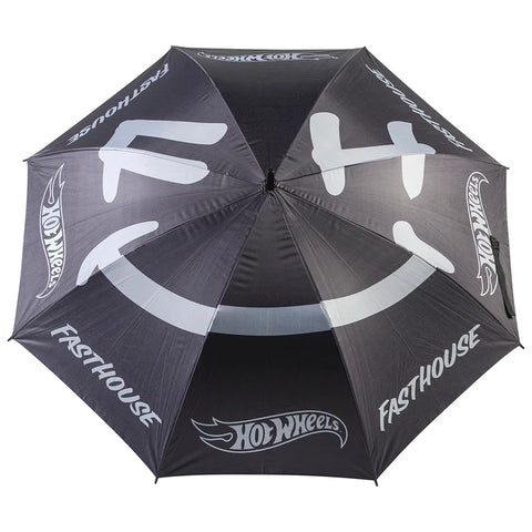 The Smiley Hot Wheels Umbrella - Black/Gray 1424-0700