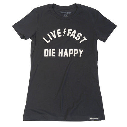 FASTHOUSE - Die Happy Women's Tee - Black - 1377-0001