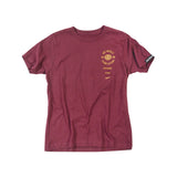 FASTHOUSE Stacked Hot Wheels Youth Tee - Maroon - 1403-4320