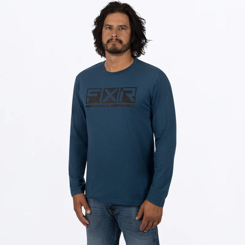 FXR - MEN'S PODIUM PREMIUM LONGSLEEVE DARK STEEL/BLACK 231326-0310