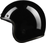 HWY21 - .38 Retro Helmet - Gloss Blk - 771200