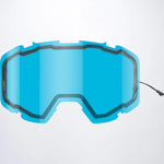 FXR Maverick E-Goggle Heated Dual Lens - Blue - 223156-4000