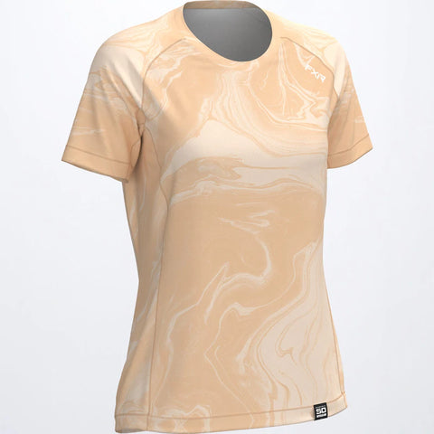 FXR - W ATTACK UPF T-SHIRT 22 - PEACH - 222245-3259