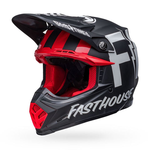 BELL MOTO-9S FLEX - FASTHOUSE TRIBE - BLK/WHT/RD - 7136126