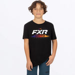 Fxr Youth Moto Premium T-Shirt  Blk/ Anodized 232283-1023-