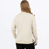 FXR - Women's Side Star Crewneck Pullover Sweater - Cream/Copper - 232254-0119