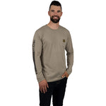 FXR - MEN'S WORK POCKET PREMIUM LONGSLEEVE STONE 23 -231301-1700