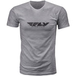 Fly Racing Corporate tee - BLK/HEATHER