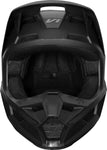 FOX RACING YTH V1 CZAR HELMET - MATTE BLK - 21830-255