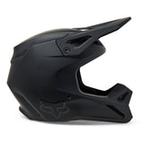 Fox Racing V1 Solid Helmet - MT BLK - 29669-255-L