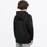 Youth Race Division Tech Hoodie - Black/Anodized-  232209-1023